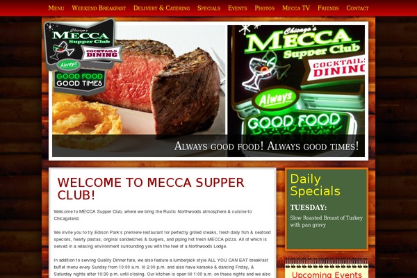 meccasupperclub.com site used Mecca