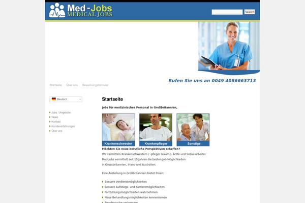 med-jobs.de site used Med-jobs