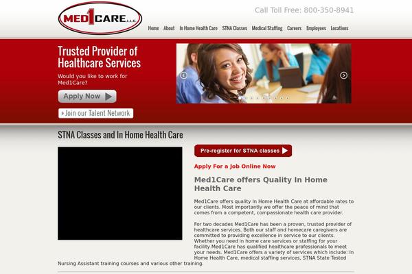 med1care.org site used Med1care-theme