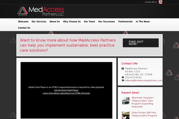 medaccesspartners.com site used Msmw-modular-wordpress-theme