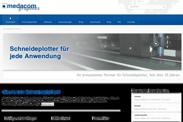 medacom-graphics.de site used Medacom-graphics