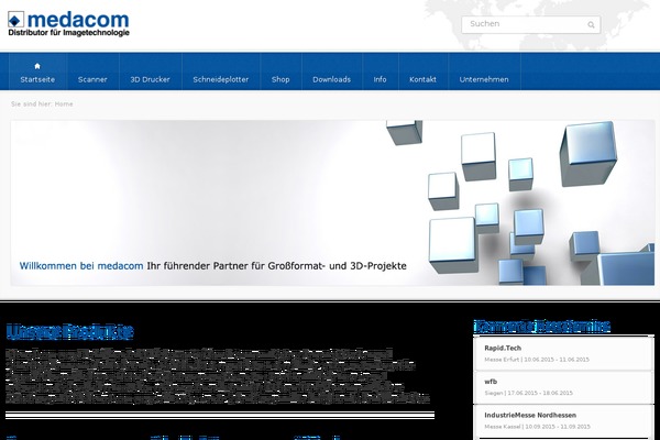 medacom.de site used Medacom.de