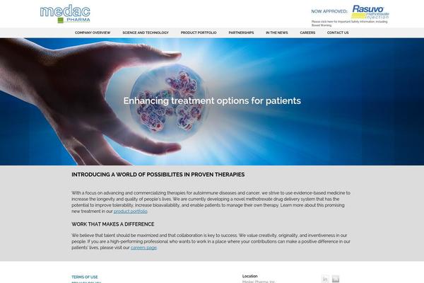 medacpharma.com site used Medac