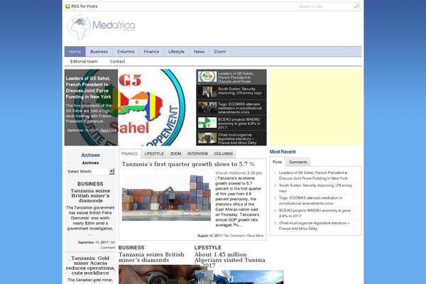 medafricatimes.com site used The_meda