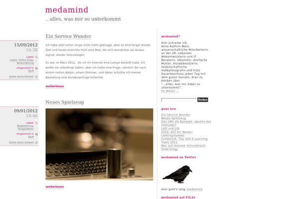 medamind.de site used Med-a-mind