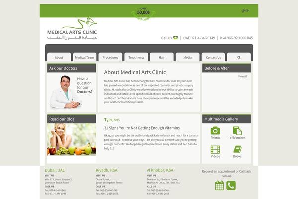 medartsclinics.com site used Medart