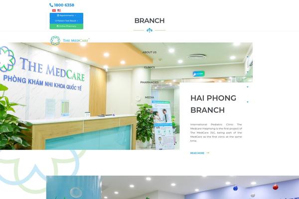 medcare.vn site used Ecentura