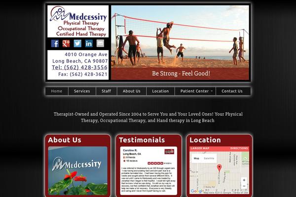 medcessity.com site used 156theme