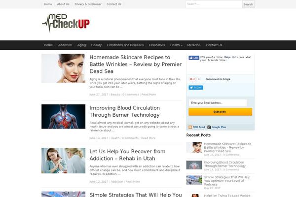 medcheck-up.com site used News-hub