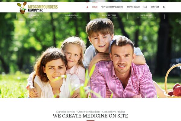 Leisure-child theme site design template sample