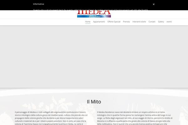 medearesidence.com site used Dante Child Theme