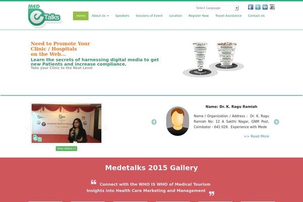 medetalks.com site used Medetalks-resp