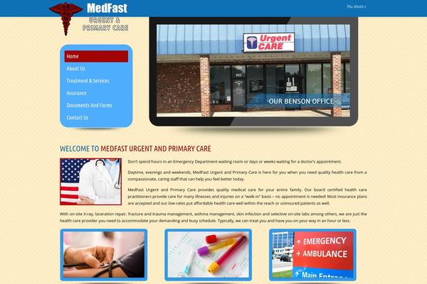 medfast-urgentcare.com site used Medfast