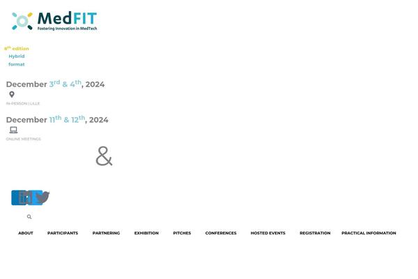 medfit-event.com site used Eventes-child