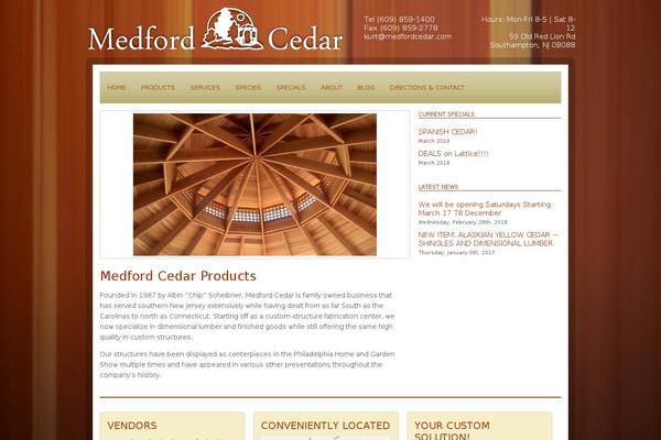 medfordcedar.com site used Medford-cedar