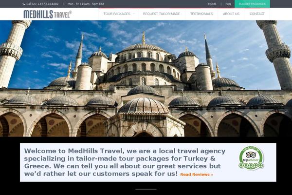 medhillstravel.com site used Travelagency