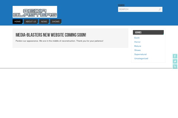 Parabola theme site design template sample