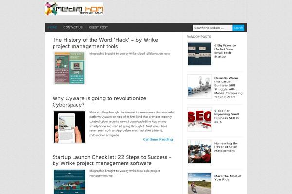Site using Td-standard-pack plugin