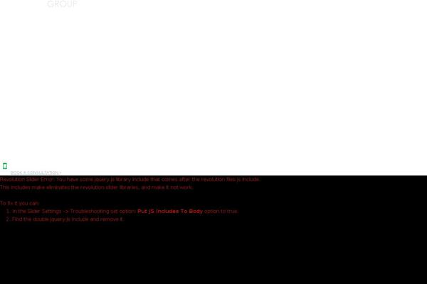 Site using Ultimate_VC_Addons plugin