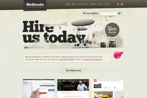 mediacake.net site used Mediacake