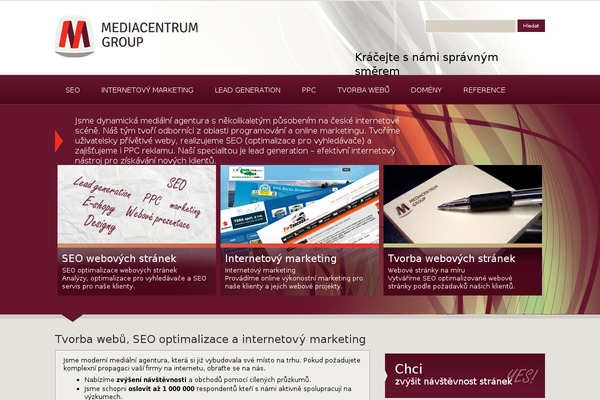 mediacentrum.cz site used Mediacentrum