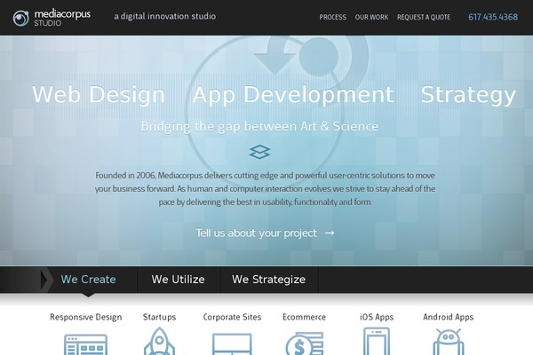 mediacorpus.com site used Mediacorpus