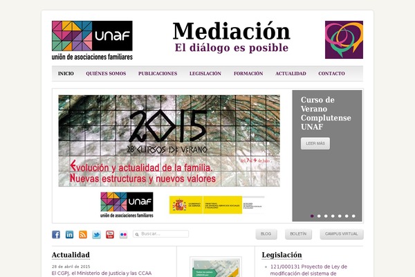 mediador.org site used Mediador