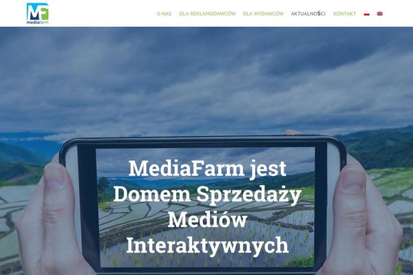 Enfold theme site design template sample