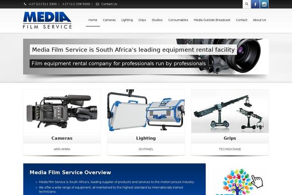 mediafilmservice.com site used Envision
