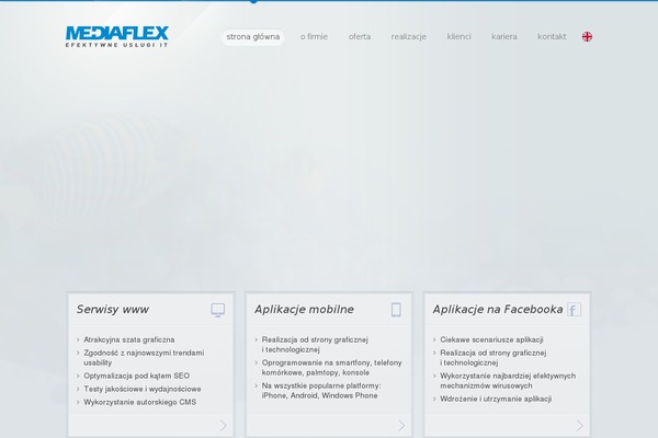mediaflex.pl site used Mediaflex