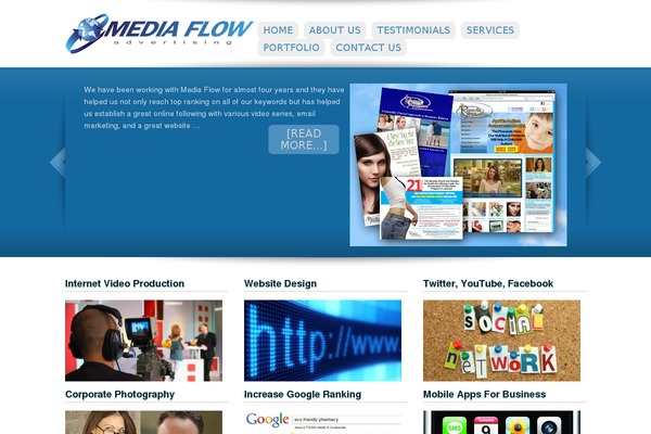 mediaflowadvertising.com site used Endeavor