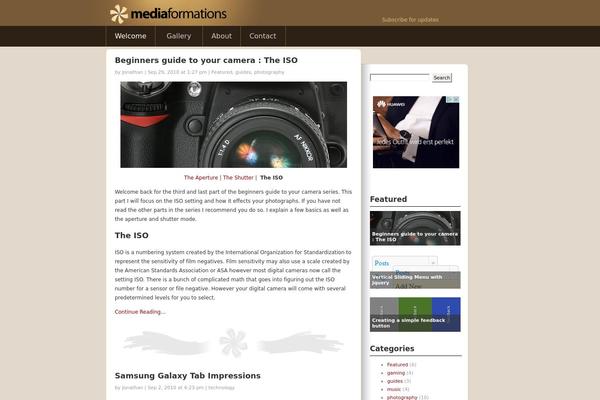 mediaformations.com site used Mediaformations2