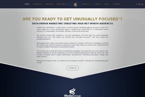 mediagrouplondon.com site used Seo-digital-marketing