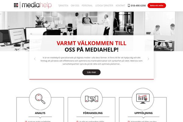 mediahelp.se site used Mediahelp