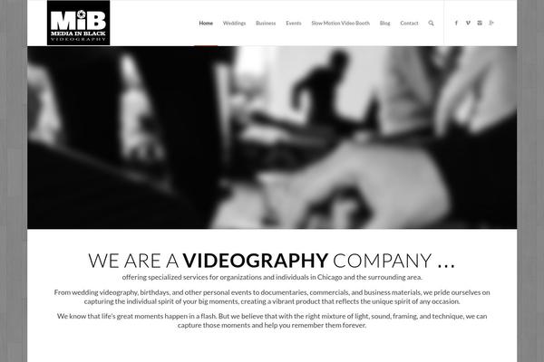 Enfold theme site design template sample