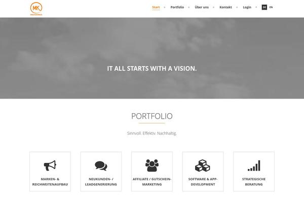 Patti theme site design template sample