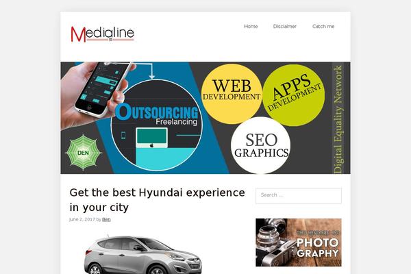 medialine-it.com site used Taste