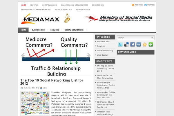 mediamaxweb.com site used Wire News