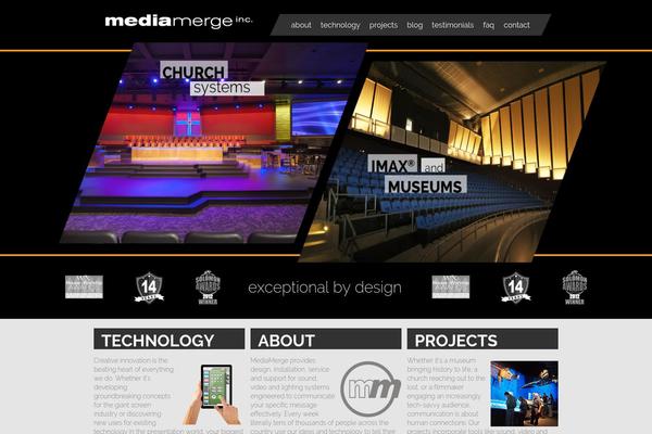mediamerge.com site used Mediamerge