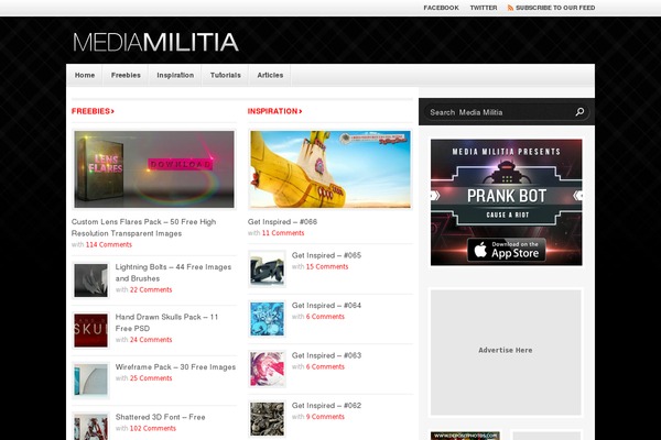 mediamilitia.com site used Mmv3