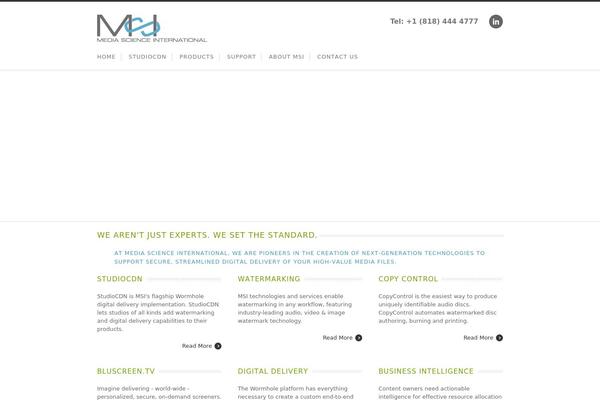 mediascienceinternational.com site used Msi