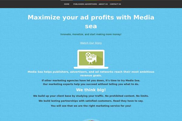 mediasea.ca site used Freelancer-parent