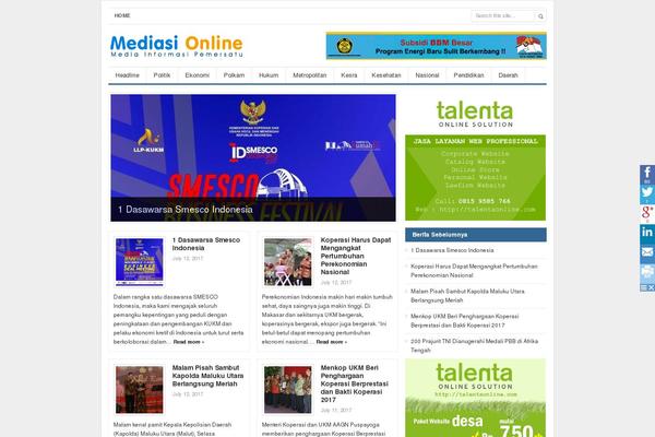 mediasionline.com site used Channel