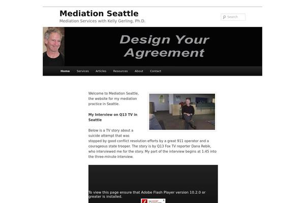Twenty Eleven theme site design template sample