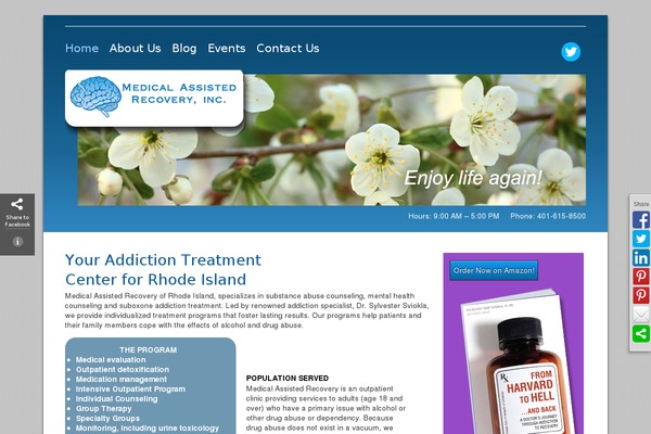 medicalassistedrecoveryinc.com site used Generickenp