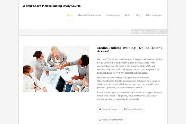 medicalbillingstudycourse.com site used Evident