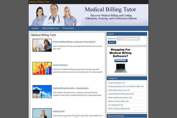 Frontier theme site design template sample