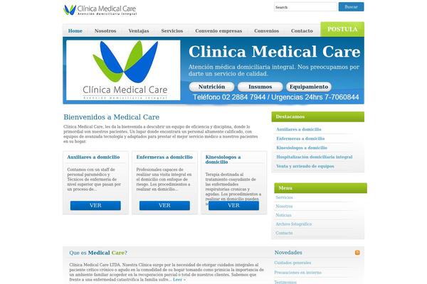 medicalcare.cl site used Bluegreen