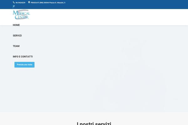 medicalcenterfrascati.com site used The7
