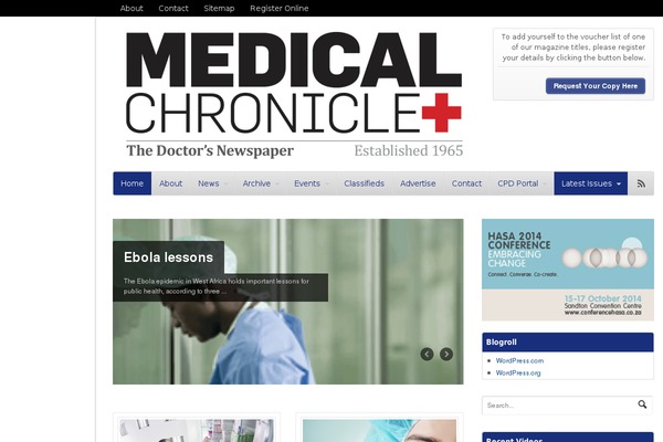 medicalchronicle.co.za site used Medicalacademic